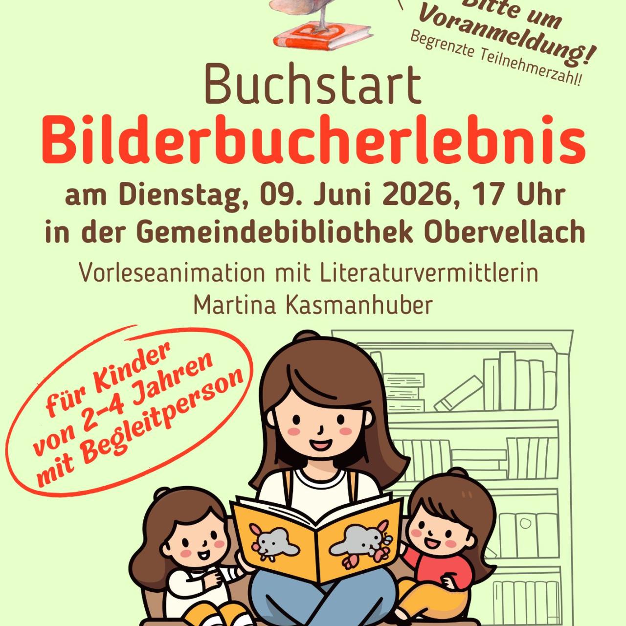 Buchstart Kinderlesung Juni 2026